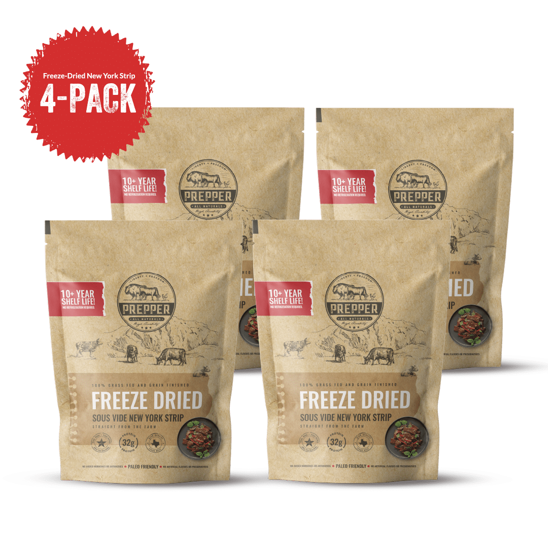 Freeze-Dried New York Strip 4-Pack